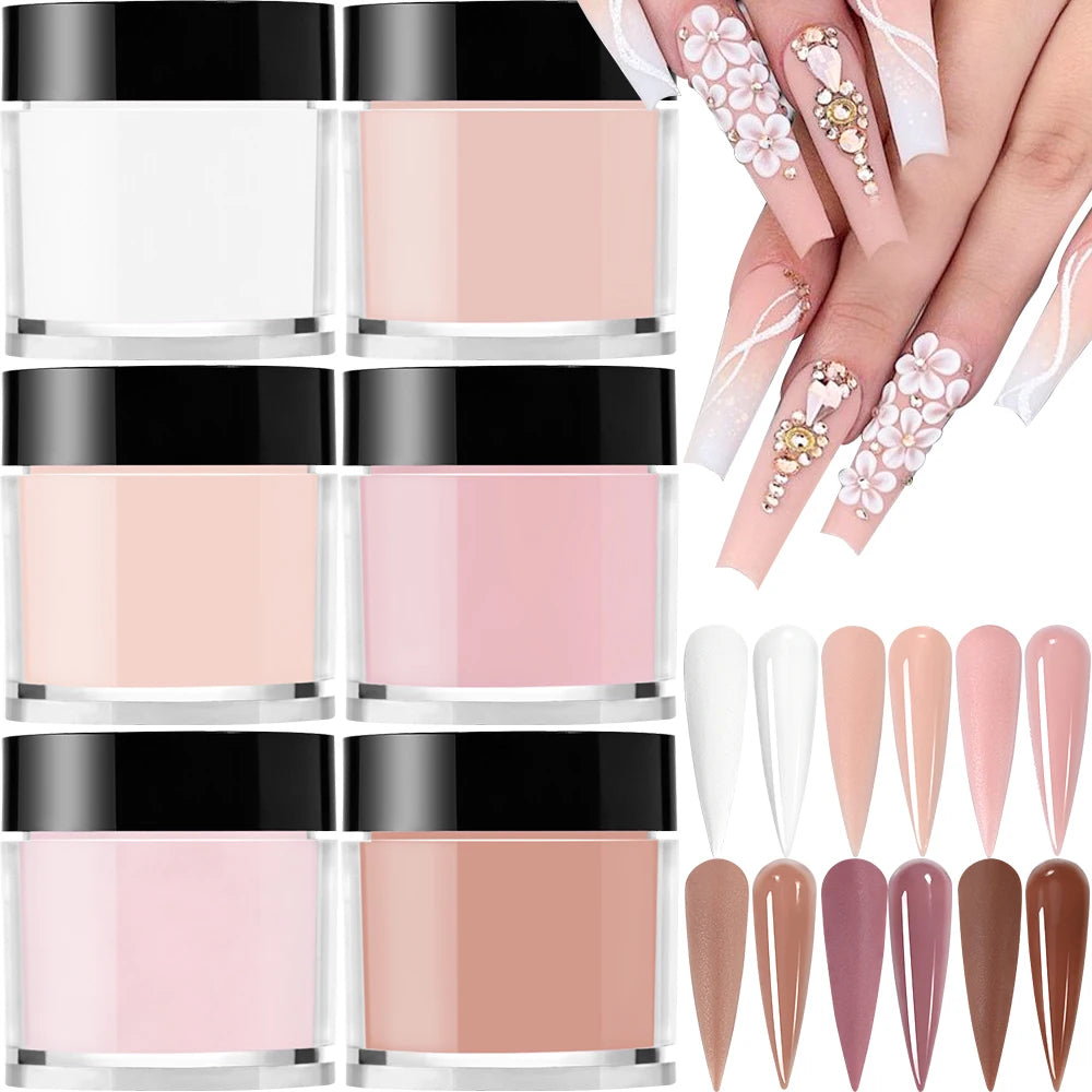 Nail Kit Set Acrylic Powder Monomer Acrylic Liquid For Nail Extension Professional Gel Manicure Set False Nails Art Tools Set *&