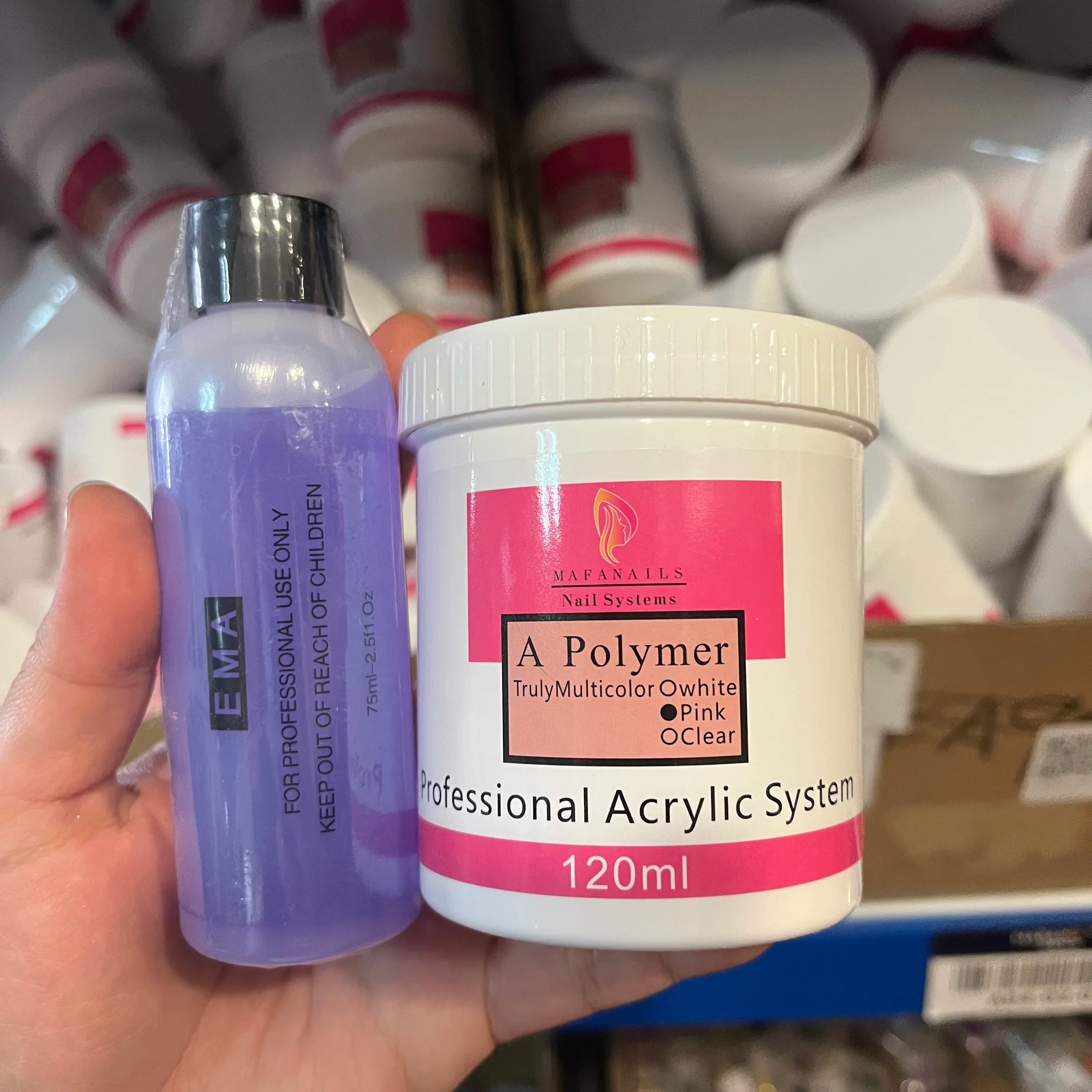 Nail Kit Set Acrylic Powder Monomer Acrylic Liquid For Nail Extension Professional Gel Manicure Set False Nails Art Tools Set *&