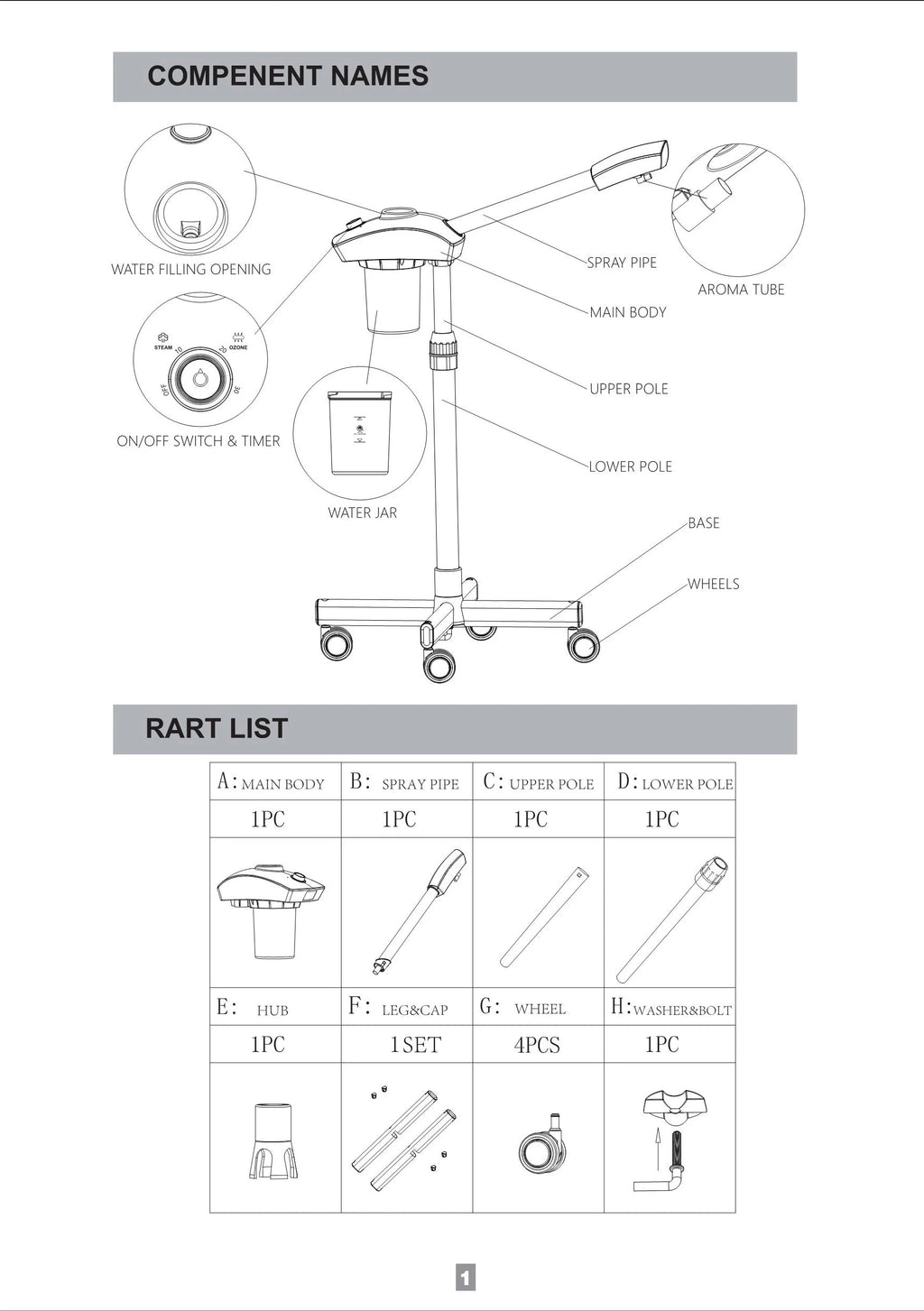 Hot Ozone Facial Steamer Warm Mist Humidifier for Face Deep Cleaning Vaporizer Sprayer Home Spa Salon Skin Care Whitening