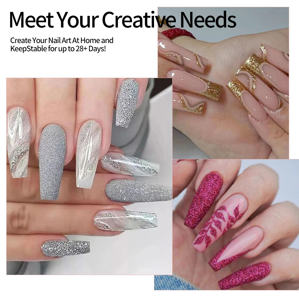 Nail Kit Set Acrylic Powder Monomer Acrylic Liquid For Nail Extension Professional Gel Manicure Set False Nails Art Tools Set *&