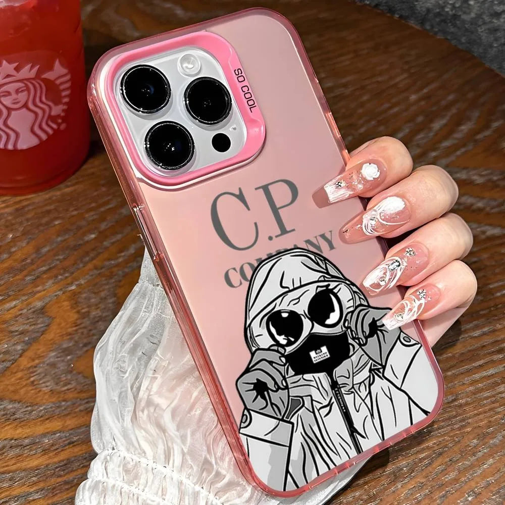 Phone Case For C-ComPanyss-iPhone 17 16e 16 15 14 13 12 11 mini Pro Max X XR XSMAX Air Plus Anti Fall Matte luxury-C-Cps-s Cover