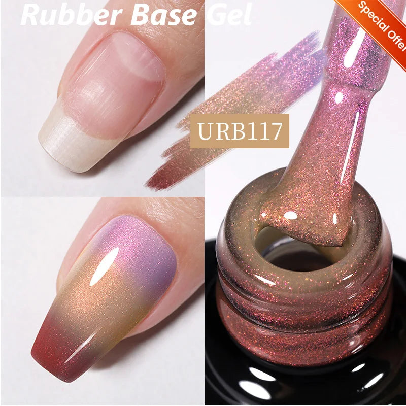 UR SUGAR 15ml Jelly Milky White Translucent Color Gel Polish Semi Permanent UV Gel Nail Art Soak Off Gel Varnish Latest Fashion