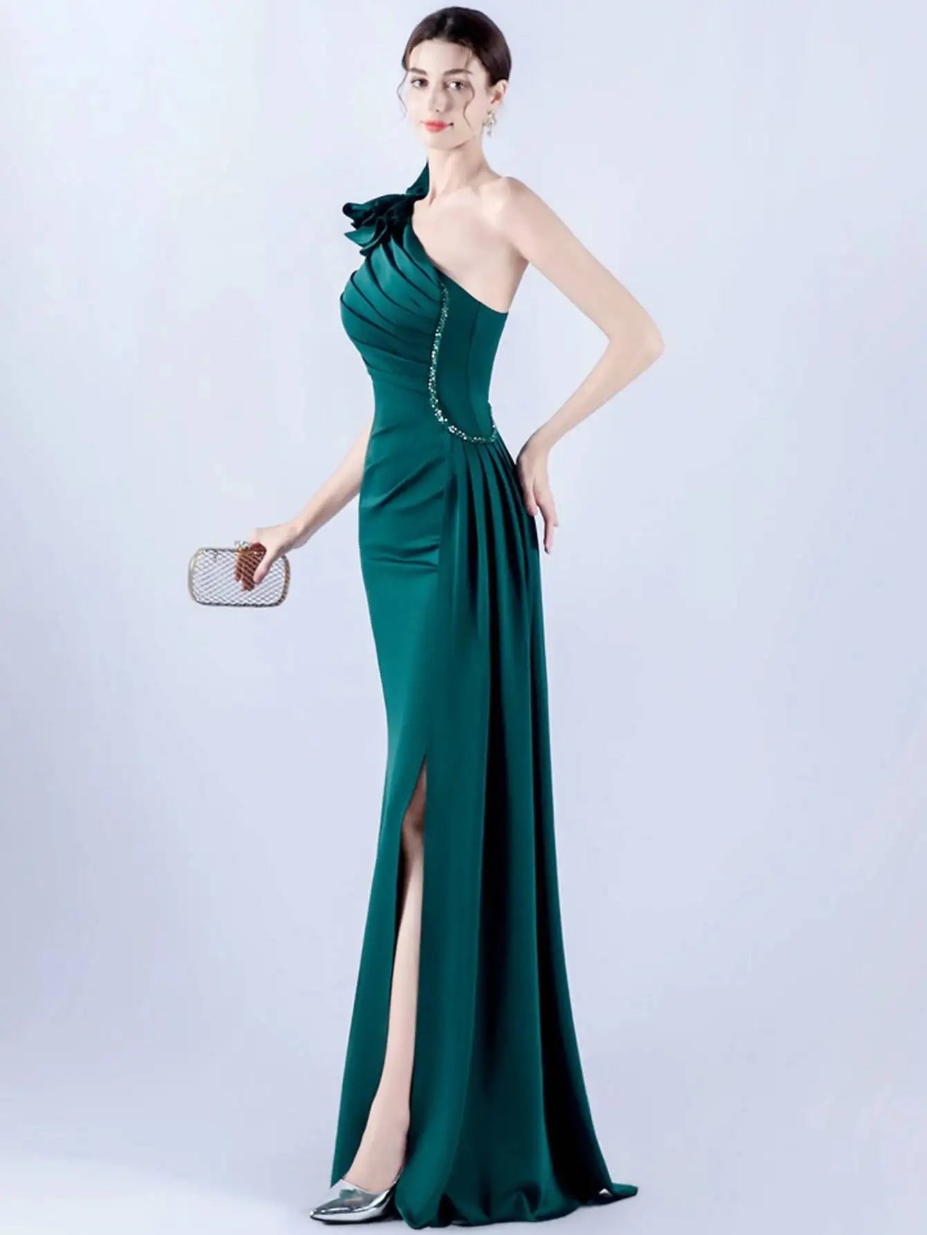 Sexy backless rhinestone maxi summer dress women elegant luxury red wedding party dress ladies long prom evening dresses vestido