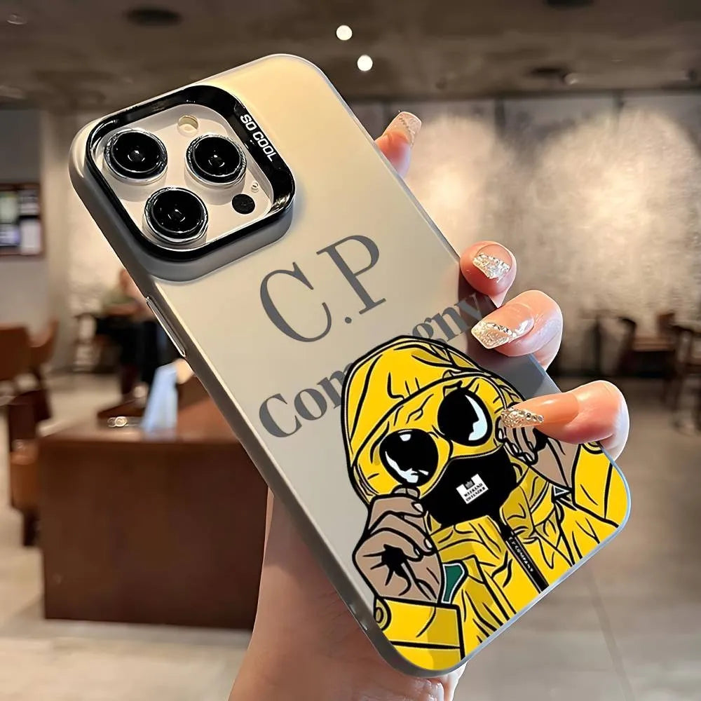 Phone Case For C-ComPanyss-iPhone 17 16e 16 15 14 13 12 11 mini Pro Max X XR XSMAX Air Plus Anti Fall Matte luxury-C-Cps-s Cover