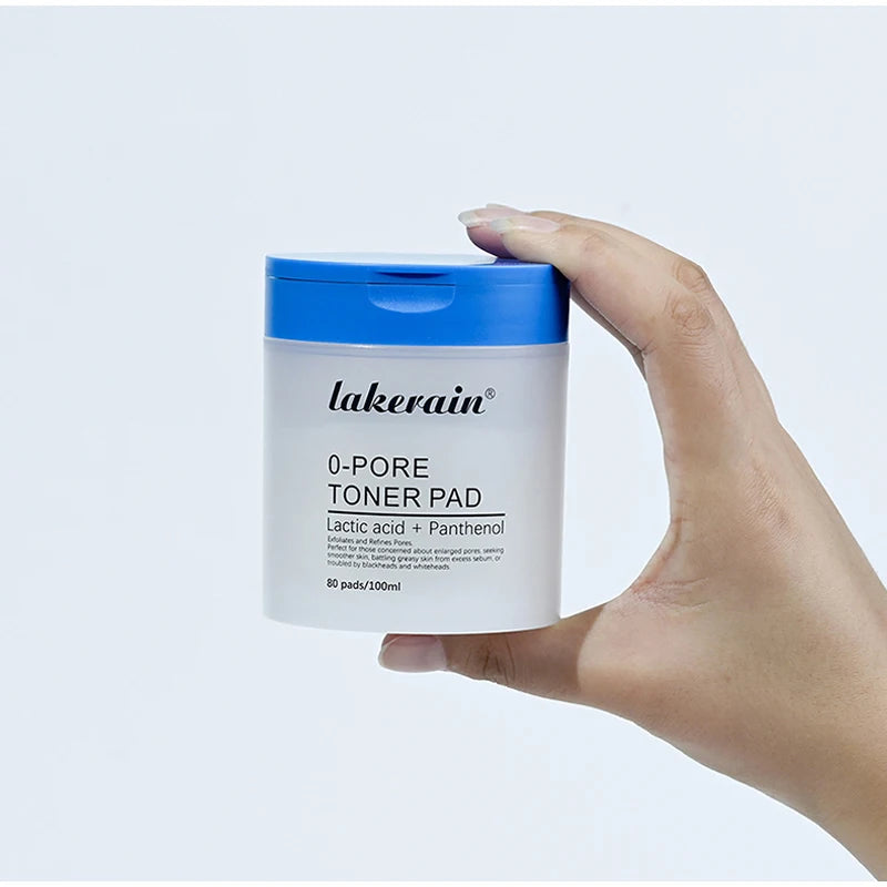 80pcs Face Toner Pads,Dual-Textured Salicylic Acid Exfoliation Pore Cleaning Shrinking Patch Mild Moisturizing Korean Skincare