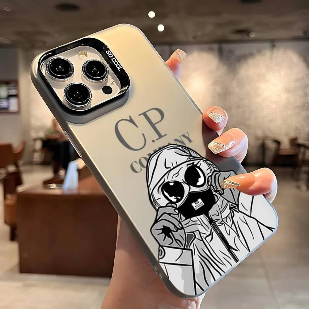 Phone Case For C-ComPanyss-iPhone 17 16e 16 15 14 13 12 11 mini Pro Max X XR XSMAX Air Plus Anti Fall Matte luxury-C-Cps-s Cover