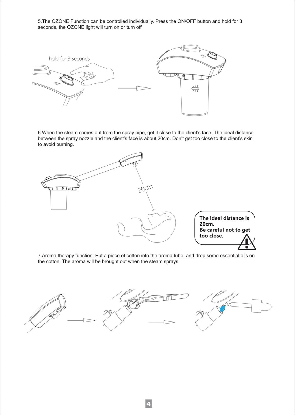 Hot Ozone Facial Steamer Warm Mist Humidifier for Face Deep Cleaning Vaporizer Sprayer Home Spa Salon Skin Care Whitening