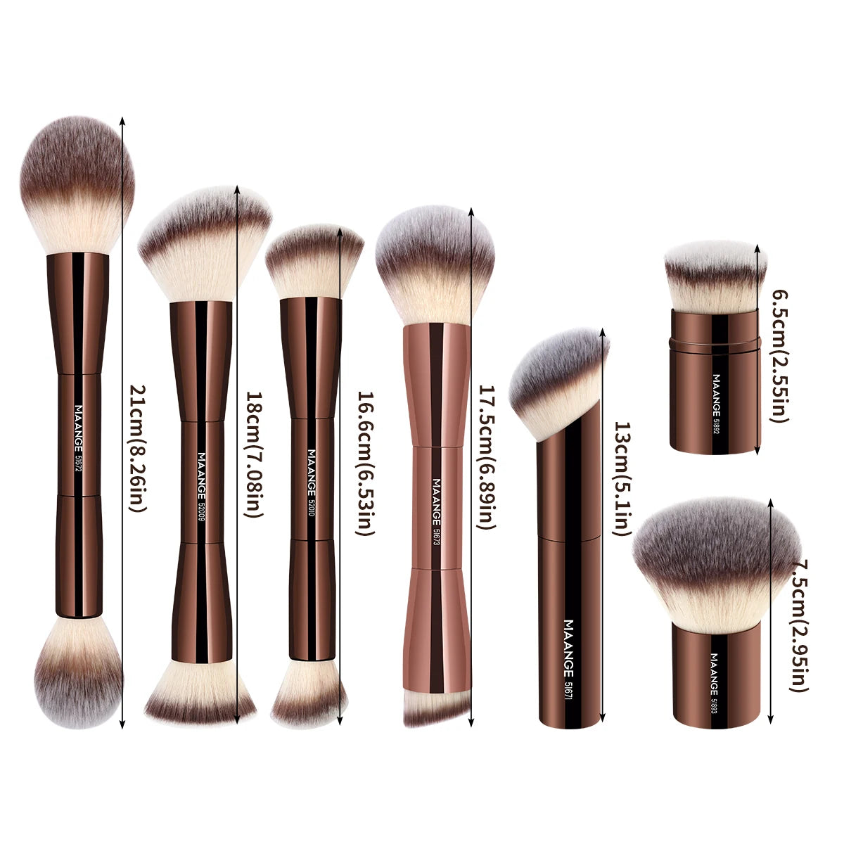 Makeup Brush Soft Fiber Hair Cosmetic Beauty Tools