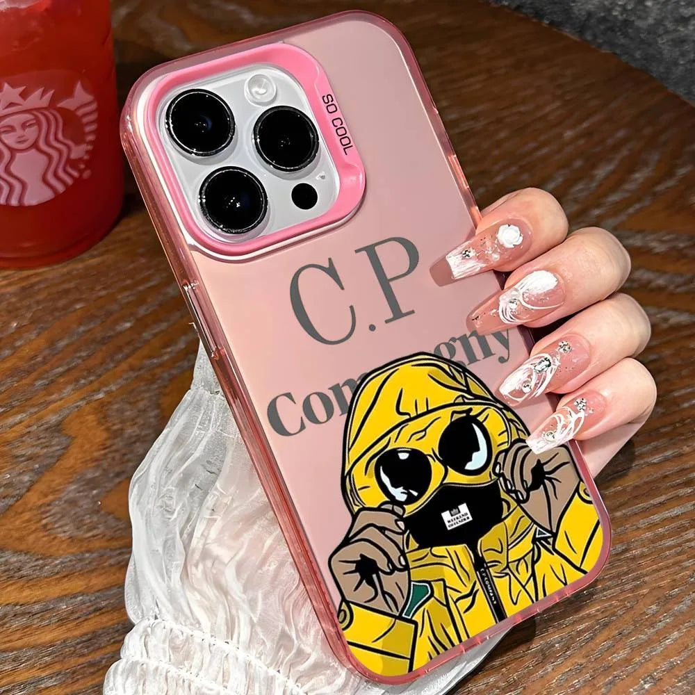 Phone Case For C-ComPanyss-iPhone 17 16e 16 15 14 13 12 11 mini Pro Max X XR XSMAX Air Plus Anti Fall Matte luxury-C-Cps-s Cover
