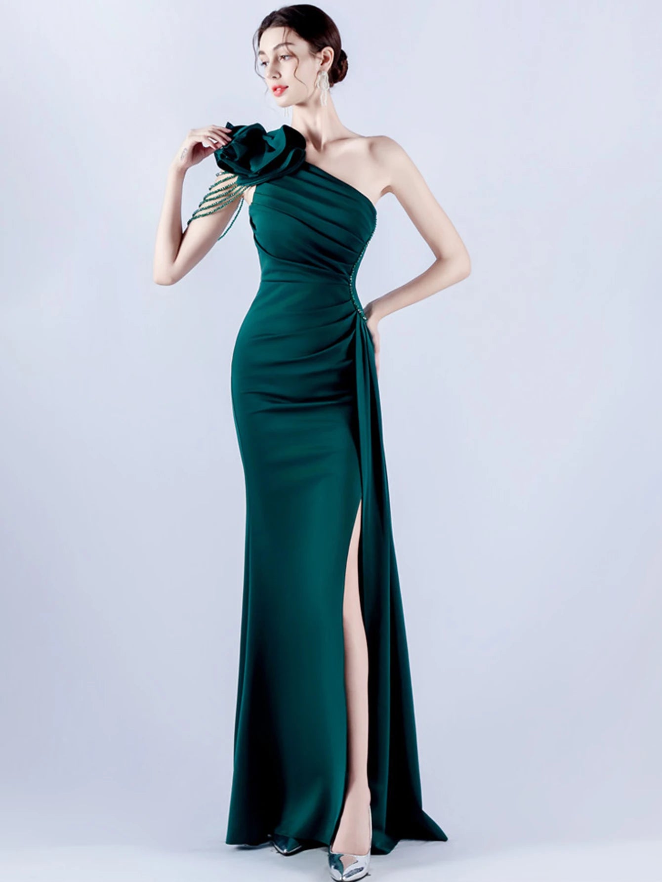 Sexy backless rhinestone maxi summer dress women elegant luxury red wedding party dress ladies long prom evening dresses vestido