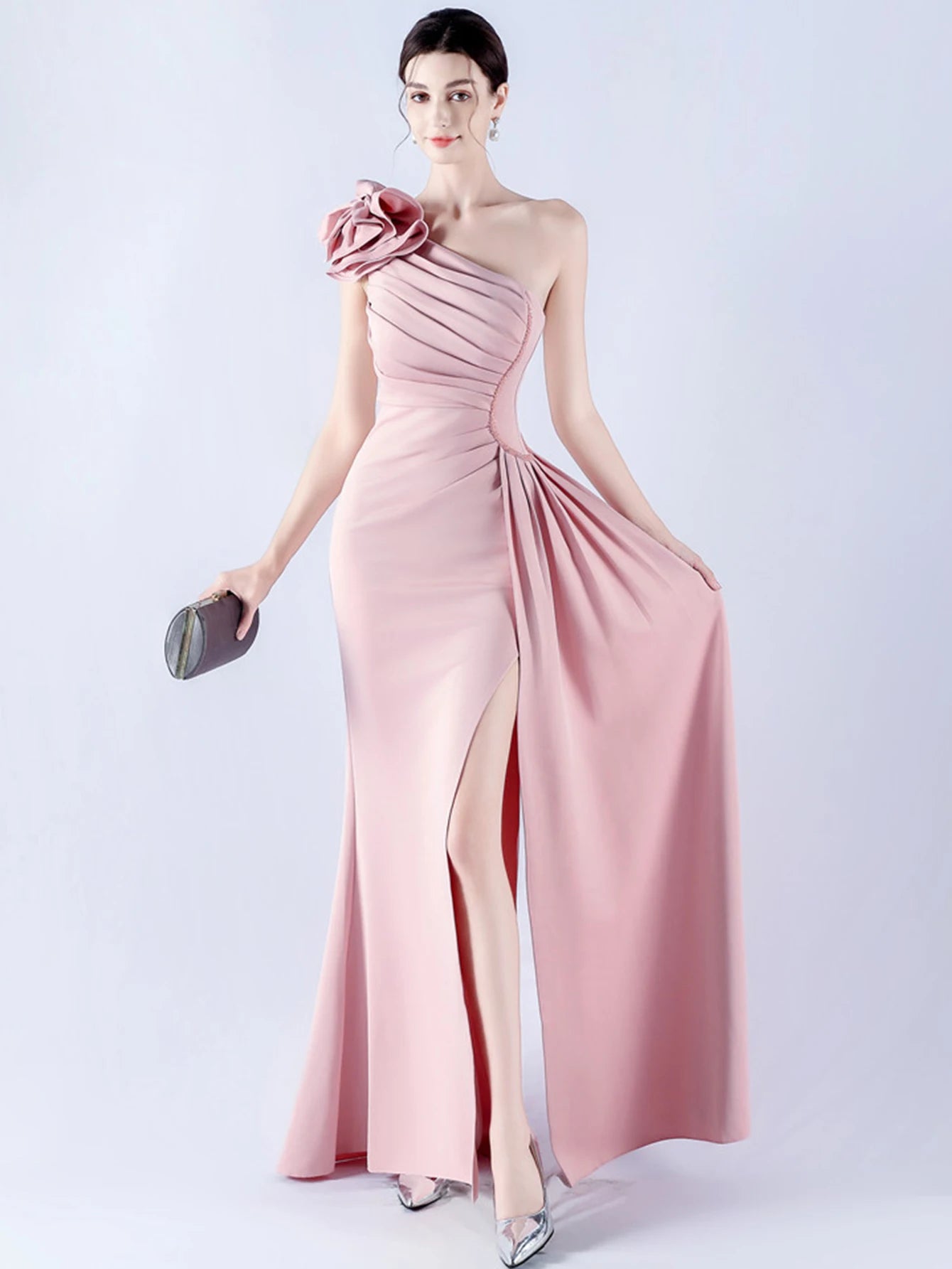 Sexy backless rhinestone maxi summer dress women elegant luxury red wedding party dress ladies long prom evening dresses vestido