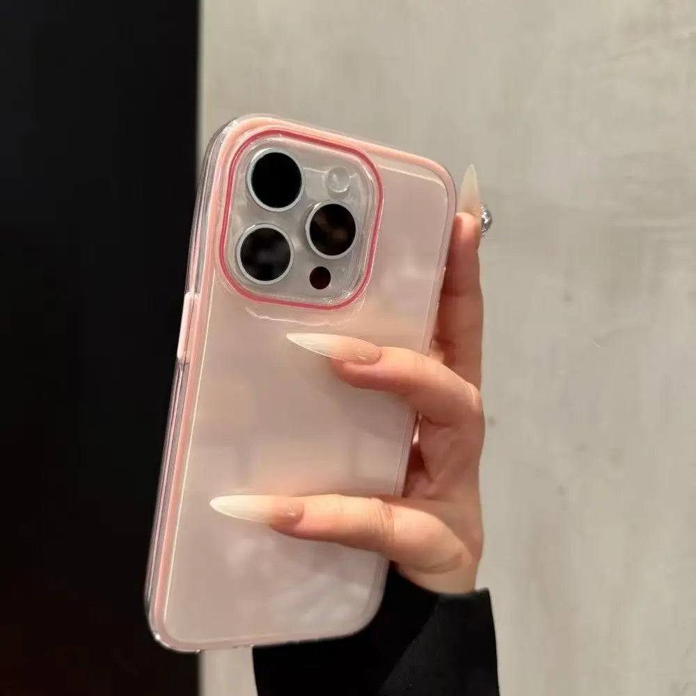 Fashion Candy Shockproof Silicone Bumper Phone Case For iPhone 17 16 Pro Max 15 14 13 12 11 XS X XR 16E 7 8 16 Plus 17 Air Cover