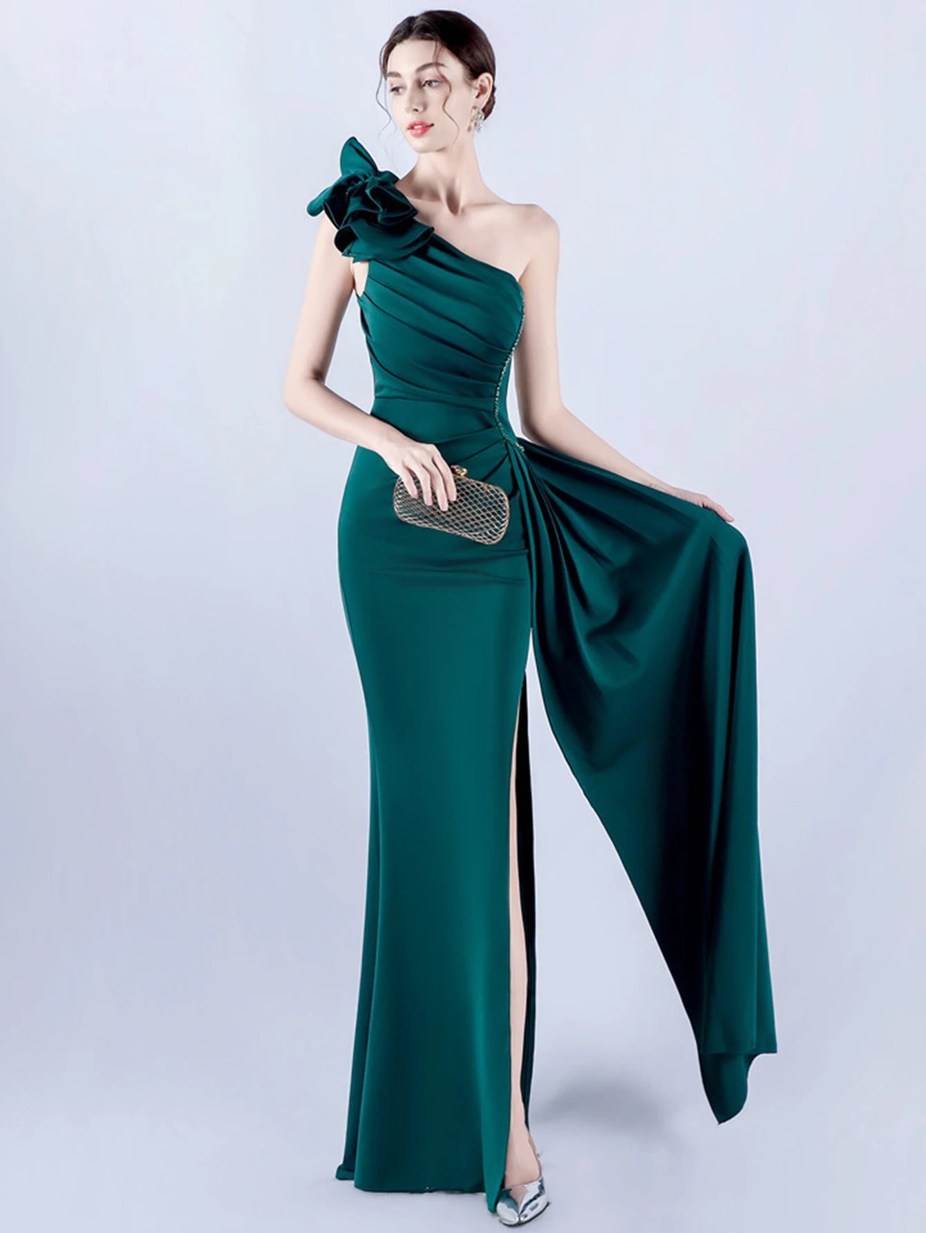 Sexy backless rhinestone maxi summer dress women elegant luxury red wedding party dress ladies long prom evening dresses vestido