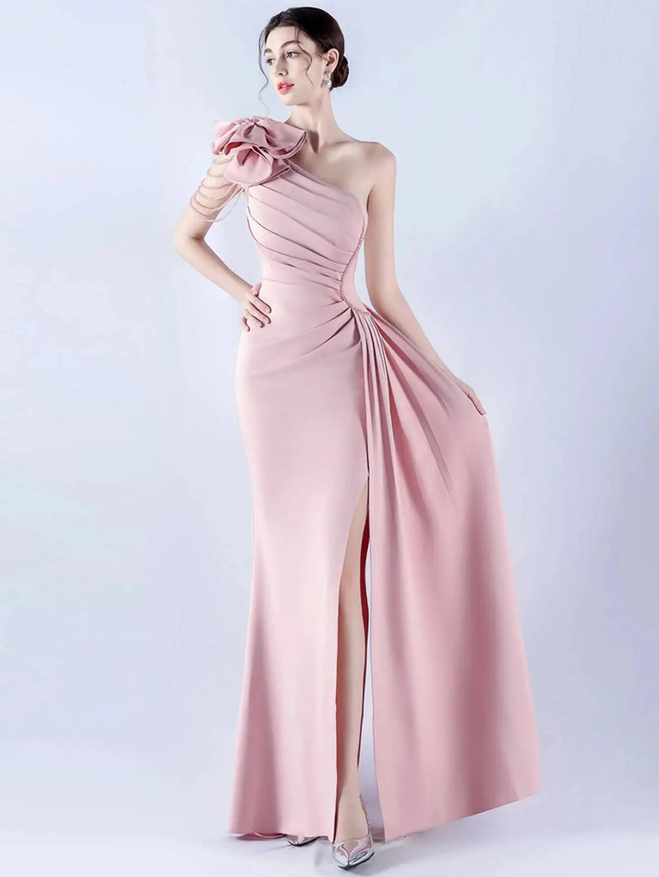 Sexy backless rhinestone maxi summer dress women elegant luxury red wedding party dress ladies long prom evening dresses vestido