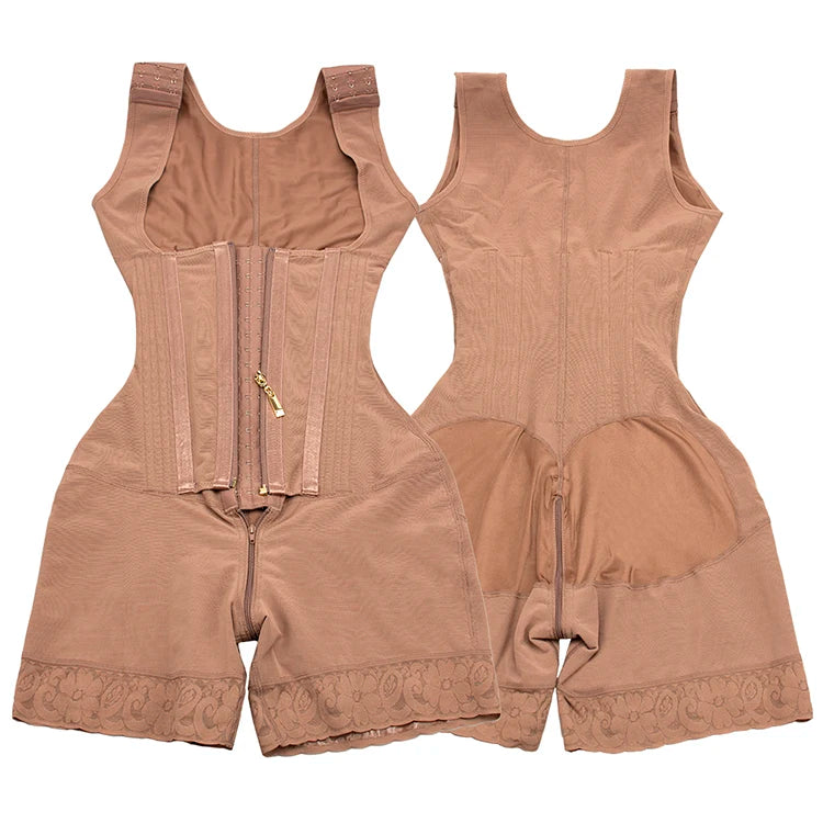 High Compression Girdle Shaper Colombian Fajas Shapewear Postpartum Belly flat Sheath Waist Trainer Belts Woman Extreme Corset