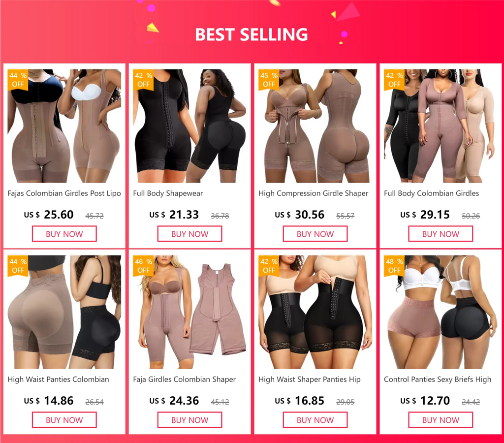 High Compression Girdle Shaper Colombian Fajas Shapewear Postpartum Belly flat Sheath Waist Trainer Belts Woman Extreme Corset