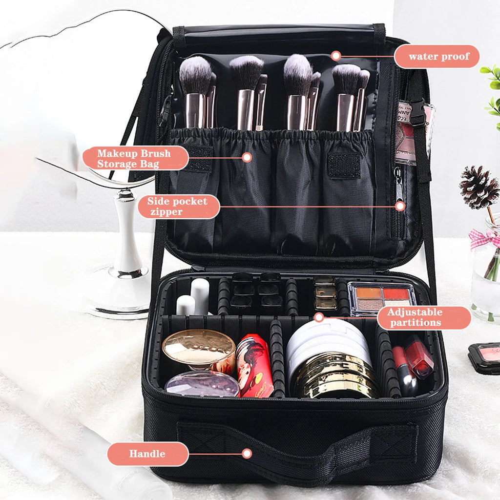 Make Up Organizer Travel Storage Box for Manicure