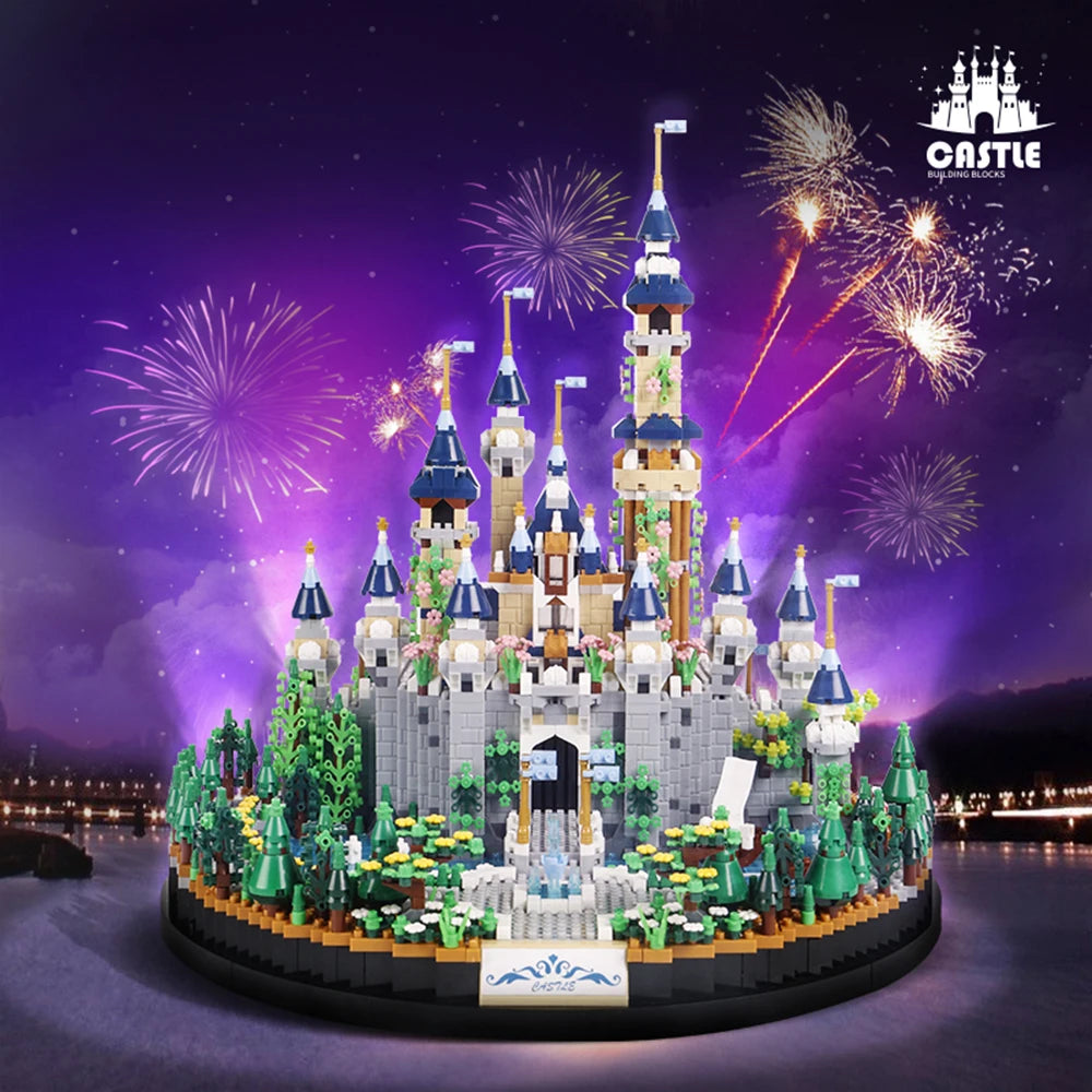 3600pcs Princess Castle Building Blocks,