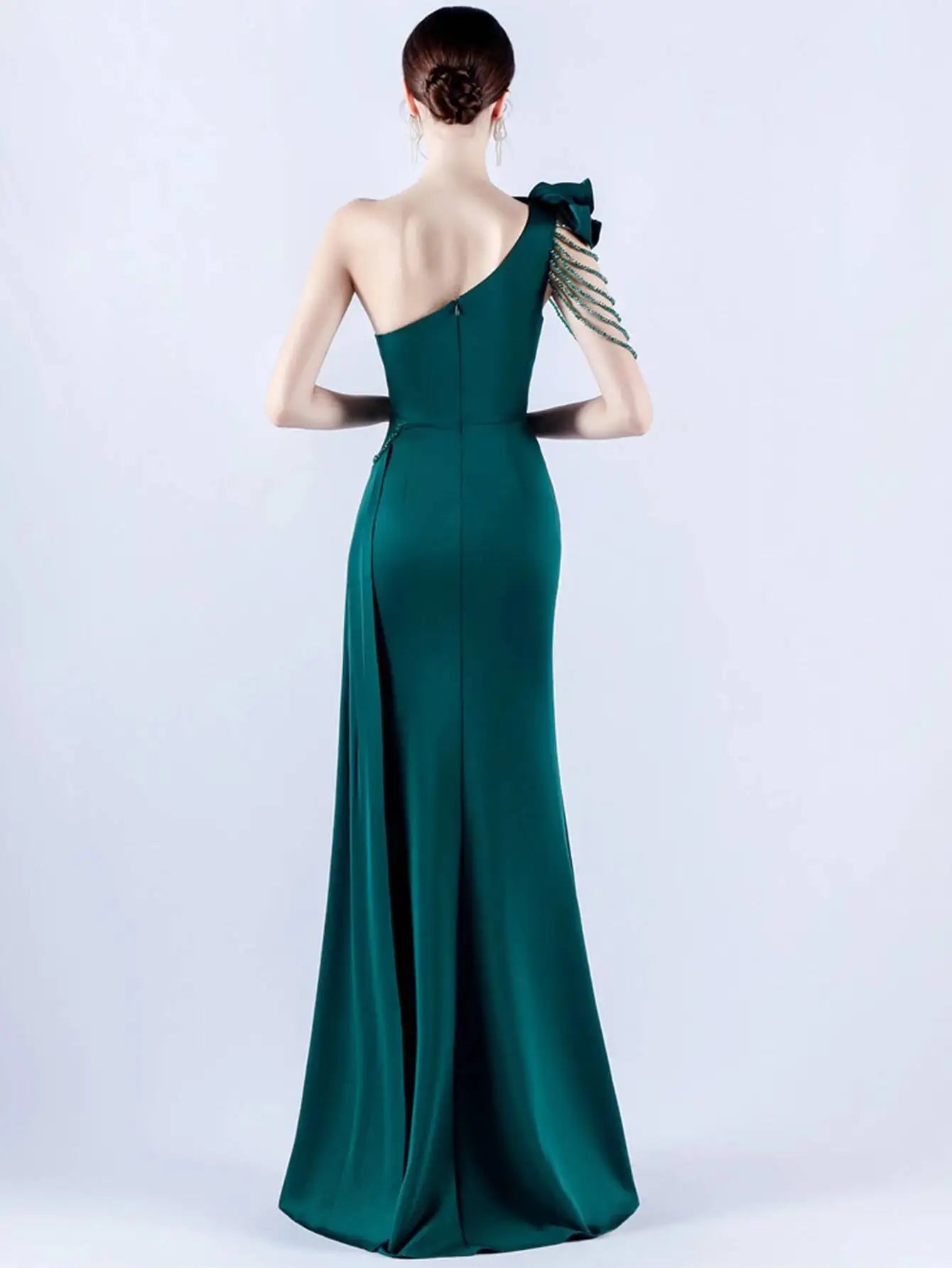 Sexy backless rhinestone maxi summer dress women elegant luxury red wedding party dress ladies long prom evening dresses vestido