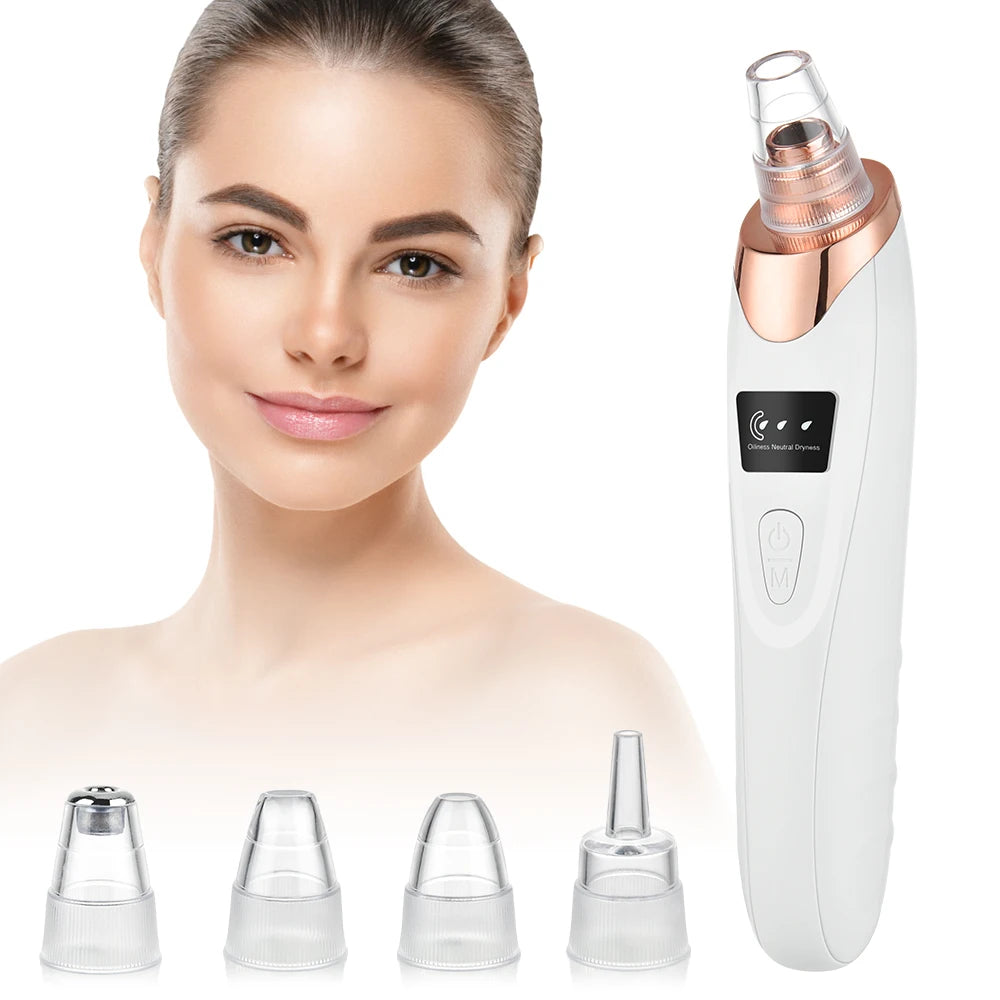 3 Suction Mode Blackhead Remover Face Cleansing Beauty Machine Dead Skin Remover Face Vacuum Blackhead Removal Skin Care Tool