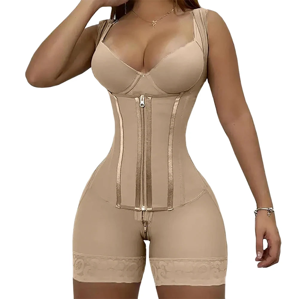 High Compression Girdle Shaper Colombian Fajas Shapewear Postpartum Belly flat Sheath Waist Trainer Belts Woman Extreme Corset