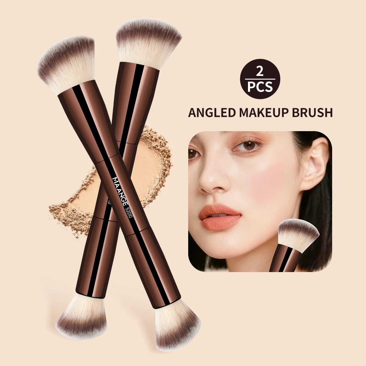 Makeup Brush Soft Fiber Hair Cosmetic Beauty Tools