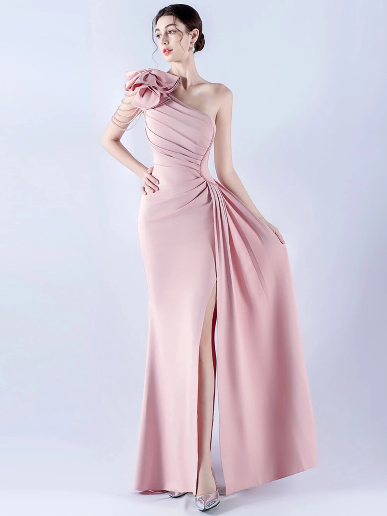 Sexy backless rhinestone maxi summer dress women elegant luxury red wedding party dress ladies long prom evening dresses vestido